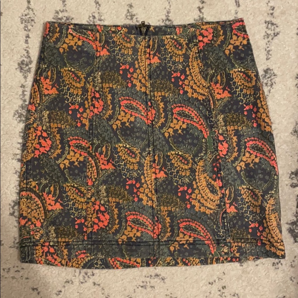 Free People Modern Femme Paisley Mini sz 4